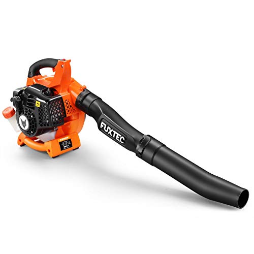 FUXTEC FX-LB126 Soffiatore a scoppio 2in1 – 255 km/h – Con tubo dritto e curvo per ogni tipo di superficie
