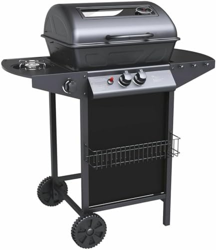 Barbecue a Gas con pietra lavica Ambra Garden Alabama 2,9Kw