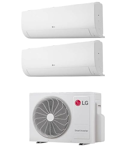 Climatizzatore LG Serie RM Wifi dual split 9000+12000 btu inverter con R32 RM2U15 in A++