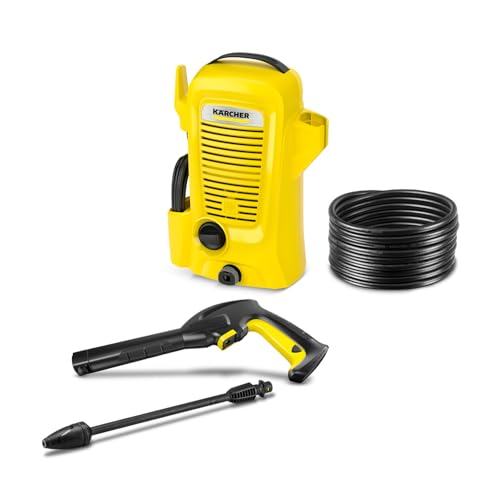Kärcher Idropulitrice K 2 Universal Edition, Pressione max. 110 bar, Portata 360 l/h, Area di lavoro 20 m²/h, Filtro acqua, Pistola e Tubo Alta Pressione 3m, Ugello rotante