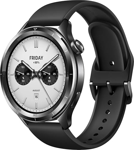 Xiaomi Watch S4, Smartwatch, Corona Rotante, Ghiera Intercambiabile, Schermo AMOLED da 1.43", Fino a 15 giorni di autonomia, Monitoraggio Salute, HyperOS 2.0, 150+ modalità sportive, Nero