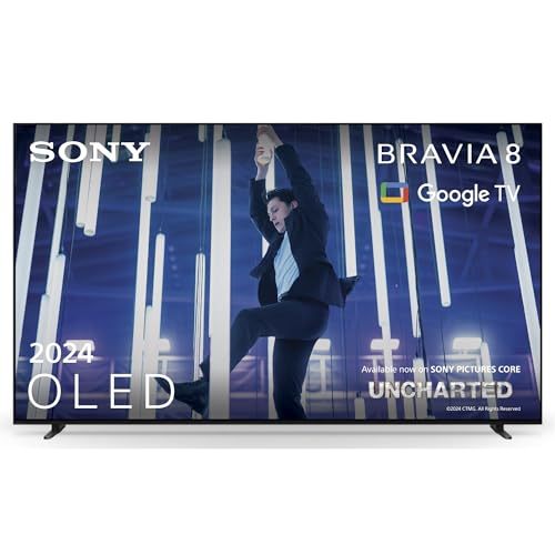 Sony BRAVIA 8 OLED 65 Pollici 4K HDR Google Smart TV (2024) | Gaming Menu per PlayStation 5, IMAX Enhanced, Dolby Vision Atmos, Chromecast, AirPlay, 120Hz 65XR80