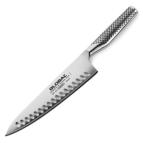 Global Coltello da cuoco Model X – Made in Japan, 20,3 cm (bordo cavo)