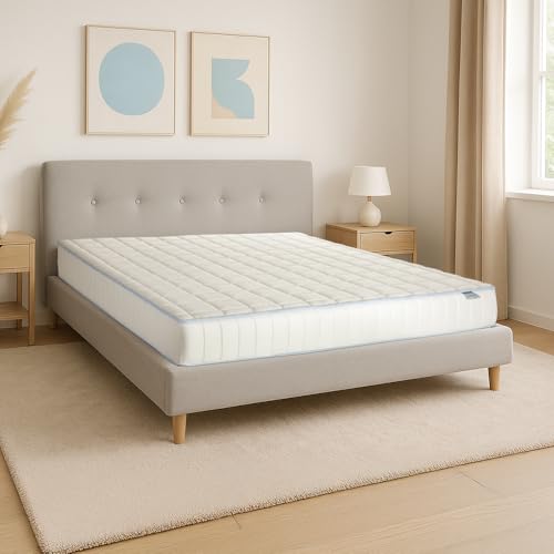 Farmarelax Materasso Memory 20 cm | Matrimoniale 160x190 | 100% Made in Italy | 7 Zone Differenziate | Traspirante e Ergonomico | Antiacaro e Anallergico