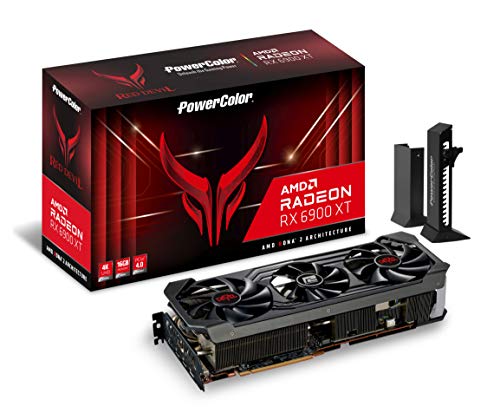 PowerColor Red Devil AXRX 6900XT 16GBD6-3DHE/OC carte graphique AMD Radeon RX 6900 XT 16 Go GDDR6
