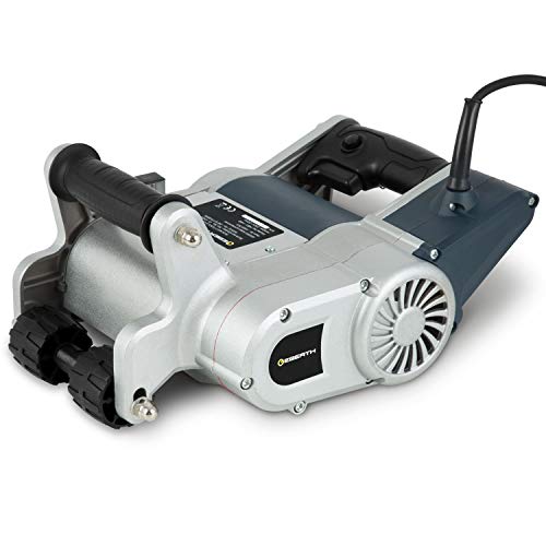 EBERTH Scanalatore da muro scanalatrice per muri 1450 watt, fresa per calcestruzzo, 2 fresa da 25 mm e 35 mm, profondità di taglio 30-40 mm, larghezza scanalatura 30-40 mm, attacco di aspirazione