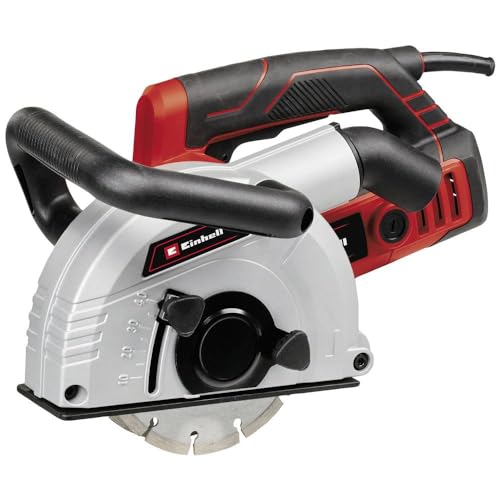 Einhell Scanalatore TE-MA 1700 (1.700 W, regolazione larghezza di taglio fino a 38 mm, profondità di taglio fino a 40 mm, Soft Start, protezione da sovraccarico, 4 dischi da taglio diamantati incl.)