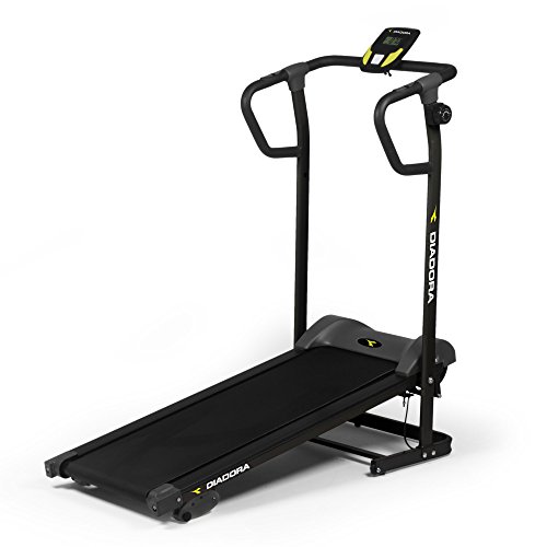 Diadora Fitness Forty Tapis Roulant Magnetico A Norma Ce, ‎‎Nero