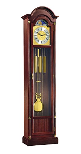 Hermle Orologio su piedistallo, legno, marrone, 195 x 49 x 25 cm