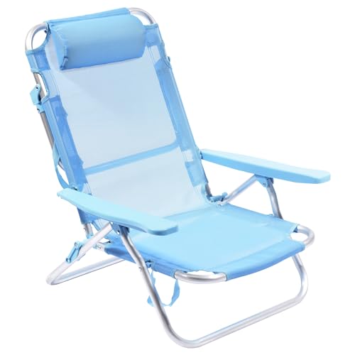 SUNNY STAR Blu Sedia Parigi 53x62x77cm, Trama Doppia