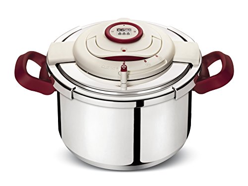Lagostina Clipso Pentola a Pressione Acciaio Inossidabile, 22 cm, 6 L
