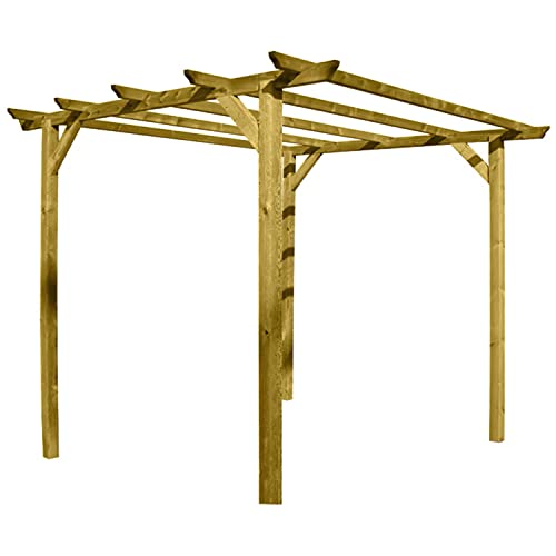 Papillon Pergolato Papillon, 3 x 3 m, in legno, 4 pali