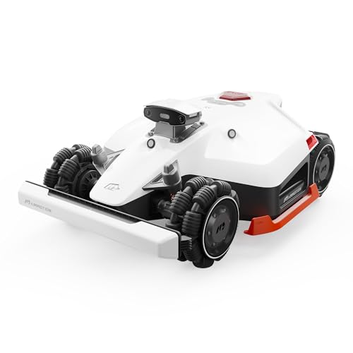 MAMMOTION LUBA 2 AWD 3000X Robot Tagliaerba Senza Fili Perimetrali, Consigliato 3000m², Max. 3600m², Mappatura Automatica UltraSense AI Vision, 80% di pendenza, Altezza di Taglio 25-70mm