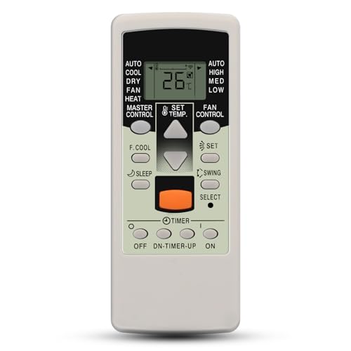 Telecomando Universale per condizionatori Fujitsu-General, Pompa di Calore, Inverter, Design Funzionale Simile all'Originale, Non Funziona su Altre Marche