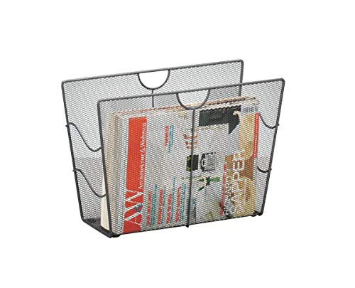 Zeller 17742 Portariviste, Antracite, Metallo, Grigio, 39x17.5x27 cm