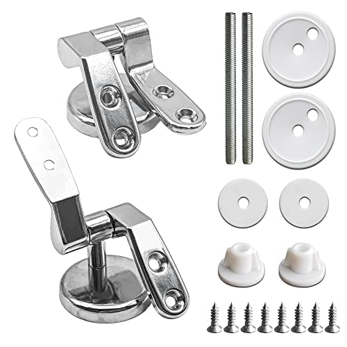 2 pezzi Cerniere Tavoletta Wc,Cerniere Sedile Wc Coppia,Cerniere Del Sedile Del Wc,Cerniere Copriwater,Cerniere Copriwater Soft Close,Cerniera Wc,Cerniera Del Sedile Del Water,