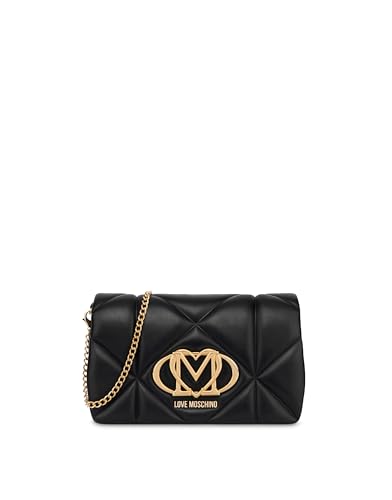 Love Moschino JC4043PP1MLC0000, Borsa A Spalla Donna, Nero, Unica