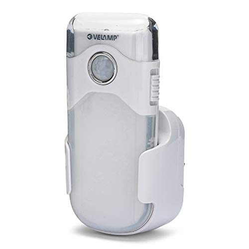 VELAMP R720 NIGHT GUARD - Torcia d'Emergenza 3-in-1 con Luce di Cortesia, Luce di Emergenza Anti-Blackout e Torcia Portatile. Design Moderno ed elegante