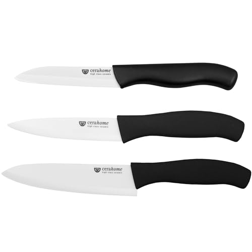 Gräwe Cerahome Set 3 coltelli in Ceramica