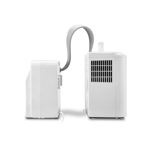 TROTEC PAC C 1500 S - Condizionatore portatile da campeggio 3 in 1 con raffreddamento, ventilazione e deumidificazione, 1500 W, serbatoio da 4,4 litri, ideale per tende, roulotte e attività all'aperto
