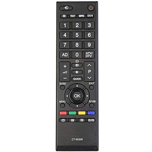 Telecomando per toshiba ct-90326 per telecomando toshiba universale Pre-programmazione Compatibile con ct-90326 toshiba telecomando per tv toshiba