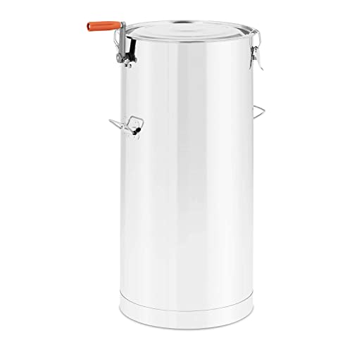 Wiesenfield Smielatore Manuale Tangenziale Estrattore Per Miele Inox Professionale WIHE-02201 (2 Favi, Acciaio Inox, Plastica, Tangenziale)