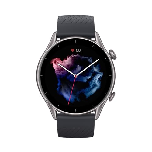 Amazfit GTR 3, 46 mm, Smartwatch Orologio Intelligente Alexa Integrato, 150 modalità di Allenamento con GPS, AMOLED, Monitor del Sonno, 5 ATM Impermeabile, Durata Batteria di 21 Giorni, SpO2