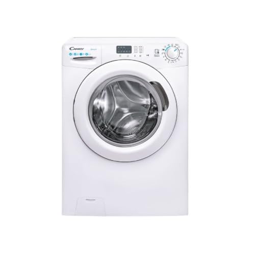 Candy Washing Machine CS4 1061DE/1-S Energy Efficiency Class D. Caricamento anteriore. Capacità di lavaggio 6 kg. 1000 giri/min Depth 45 cm Width 60 cm LCD NFC. bianco
