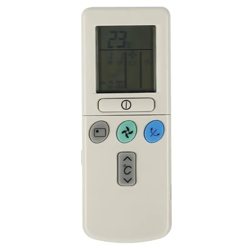 KEBLIN Telecomando per condizionatore d'aria Hitachi RAK-25NH6A RAK-35NH6A RAK-50NH6A RAS-07GH4 RAS-09GH4 RAS-14GH4 RAS-18CH5 RAD-35NH5