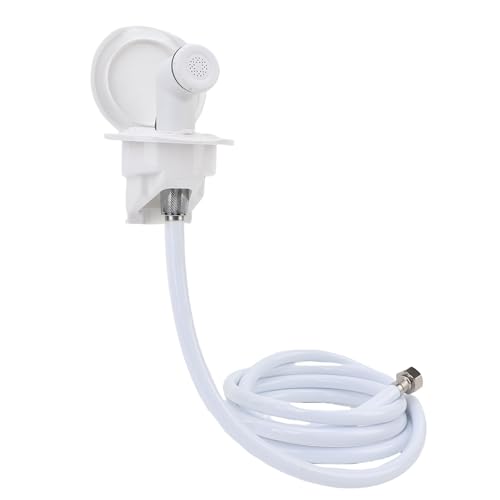 Fockety Scheda Doccia per con Tubo Flessibile, Soffione Ad Alta Pressione con Portatile Sull'interruttore off, Soffione per per per, Roulotte (4m / 13,1 Piedi Tubo)