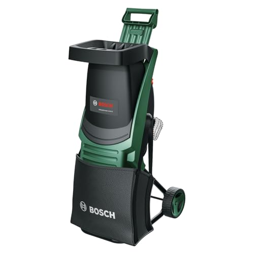 Bosch Biotrituratore a batteria UniversalShredder 2x18V-25 (lame in acciaio temprato, taglia rami fino a 25 mm, motore brushless, controllo della velocità OptiCut, senza batteria)