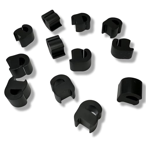 KIT 12PZ GOMMINI PIEDINI IN GOMMA GRIGLIA PIANO COTTURA CUCINA COMPATIBILE CON FRANKE HOTPOINT ARISTON REX ELECRTOLUX ZANUSSI