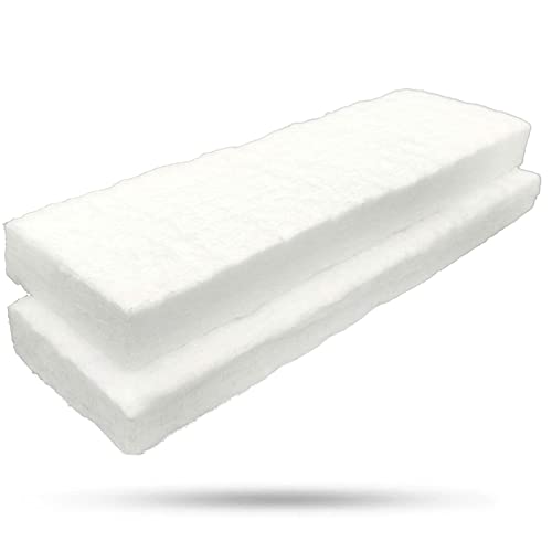 GRINADA® Spugna Ceramica Camino Bioetanolo Lana Ceramica Per Bioetanolo Accessori Per Camino Bioetanolo Fibra Ovatta Biocamino Caminetto Bruciatore Stufa