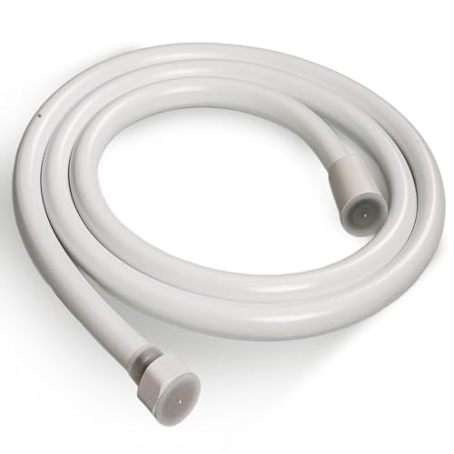 Tubo Flessibile Doccia Universale 150cm con Attacco Sandard - Antipiega Alta Pressione e Anti-perdita