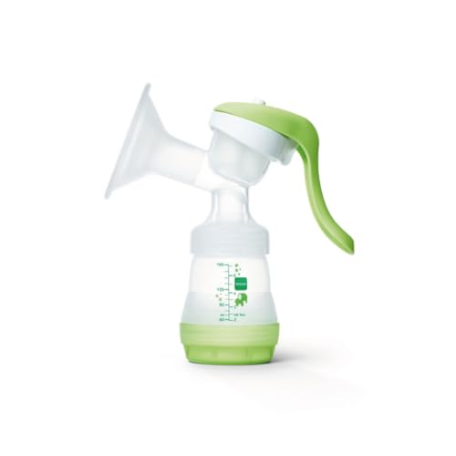 MAM Tiralatte Manuale Compatto, include 1 Biberon Easy Start Anti-Colica, Morbido Cuscinetto e Facile Sterilizzazione