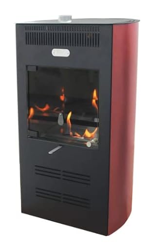 Tecno Air System Stufa a Bioetanolo Elegance Ventilata 3000W Bordeaux