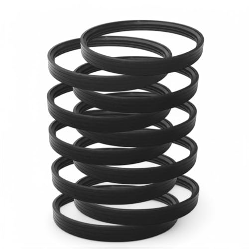 Guarnizioni in Silicone Ø80 mm – Set da 10 Pezzi, Resistenti fino a 250°C – Ideali per Stufe a Pellet, Legna e Caminetti - Lemag srl