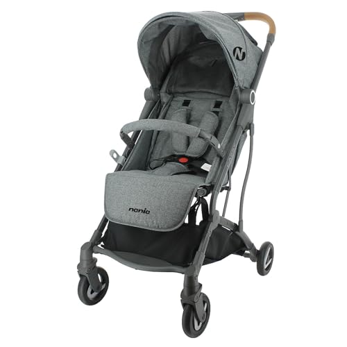 Nania - Passeggino Cassy (6-48 mesi) leggero e compatto - pieghevole con una sola mano - posizione sdraiata - borsa per il trasporto inclusa