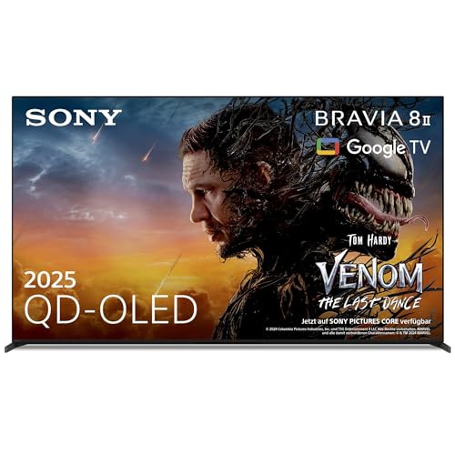 Sony K-55XR8 Televisione 55" 4K Oled Ultra HD Smart TV, HDR, DVB-T2, Hevc Main 10, Wi-Fi Nero