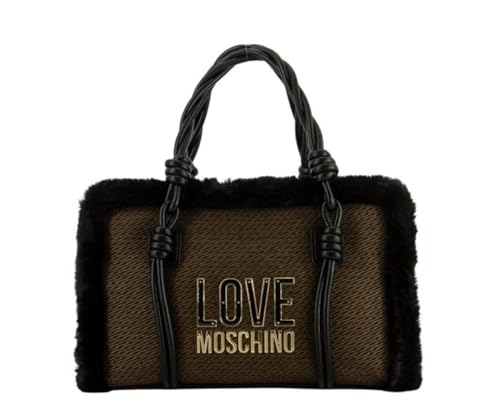Moschino Borsa donna Love mano/spalla/tracolla nero B26MO130 JC4387PP0NKH100A Dimensioni borsa: Media