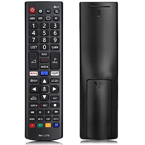 Telecomando per LG Universale TV, Telecomando RM-L1379 Sostitutivo Telecomando TV per Telecomando LG Smart TV - Telecomando Universale
