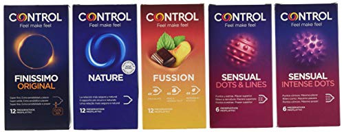 Control Pleasure Mix Cofanetto preservativi assortiti - 48 profilattici