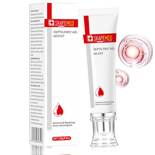 25g Anti Brufolo Gel, Gel Anti-Brufolo, Crema Brufoli Viso Per Pelle Con Tendenza Acneica, Controllo Del Sebo, Facile e Pratico Da Usare, Adatto alla Maggior Parte Delle Persone