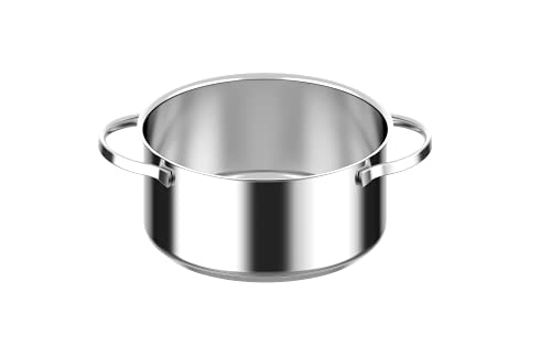 Moneta Allegro Casseruola 2m 20 cm in Acciaio Inox per tutti i Fuochi 2.9 Litri