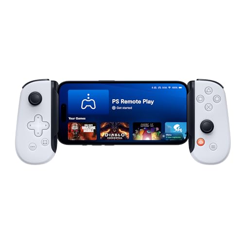 BACKBONE One Mobile Gaming Controller per Android e iPhone 15/16 Series (USB-C) - PlayStation Edition - 2nd Gen - Trasforma il telefono in una console di gioco - Gioca con PlayStation, Xbox e altro