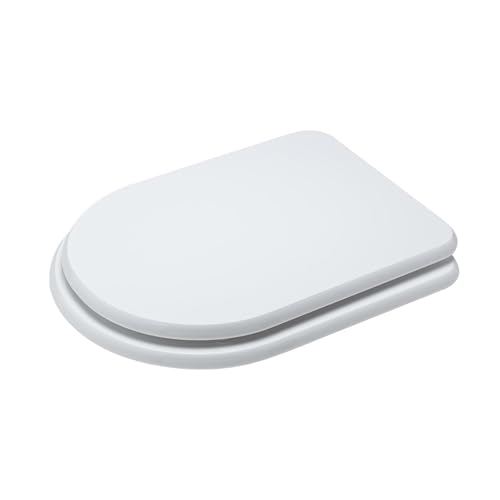 Sedile wc coprivaso Dolomite Clodia, modello compatibile dedicato come originale, cerniere in metallo cromo INCLUSE