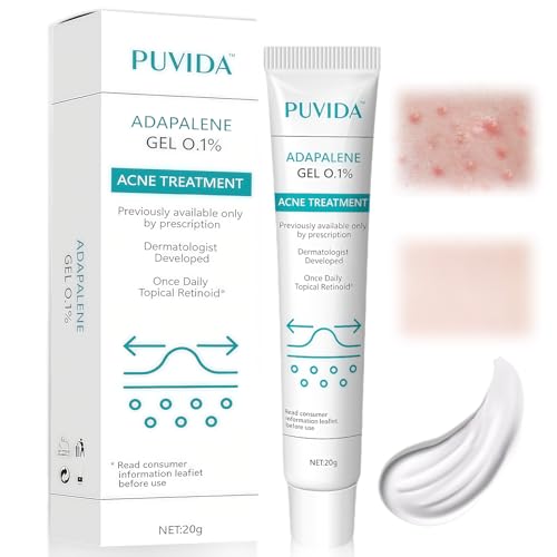 20g Crema Brufoli Viso, Crema per acne, Anti-Acne crema, Riduce Brufoli, Punti Neri e Rossori, Adatto a Tutti i Tipi di Pelle Per Uomo e Donna