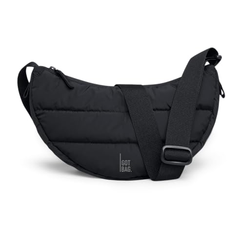 GOT BAG Moon Bag PUFFER | Borsa a Mano a Mezzaluna Trapuntata | Marsupio Puffy Crossbody con Tracolla Regolabile