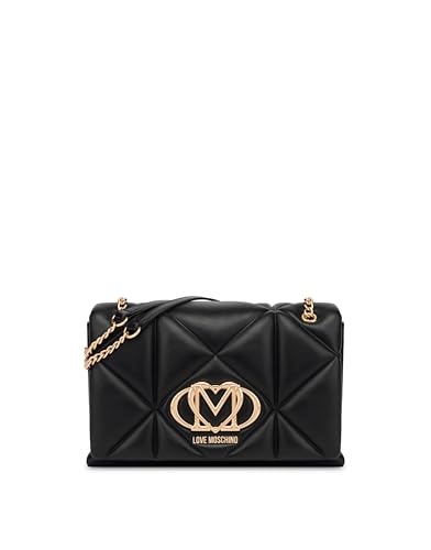 Love Moschino BORSA PU EMBOSSED NERO