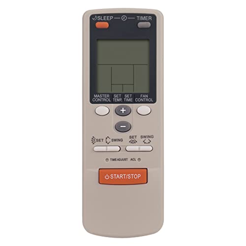 Telecomando Condizionatore Compatibile con Fujitsu General Hiyasu Fuji AC AR-JW1 AR-JW11 AR-JW21 AR-JW19 AR-JW2 AR-JW4 AR-JW22 AR-JW26